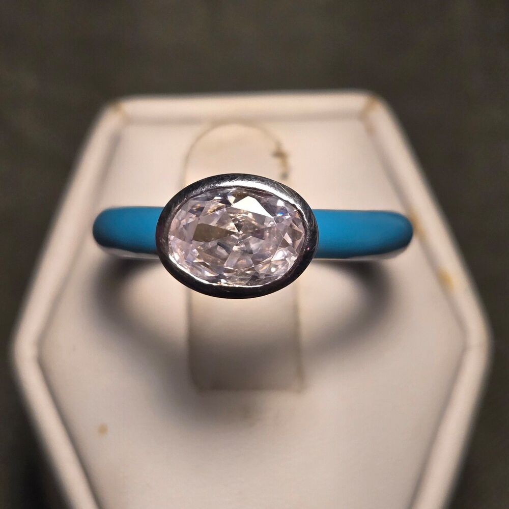Vintage sterling silver ring sz 7.5